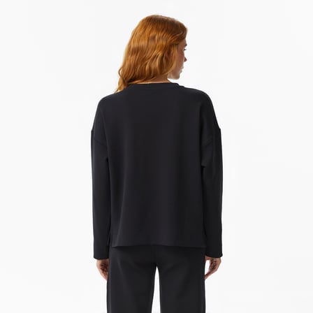 Nautica Kadın Siyah Regular Fit Sweatshirt