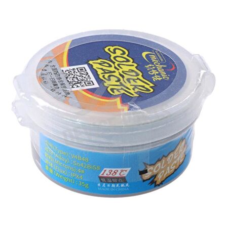 KREM SIVI LEHİM MECHANİC SOLDER PASTE 35 GR 138 DERECE