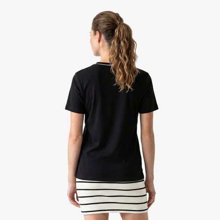 Nautica Kadın Siyah Slim Fit T-Shirt