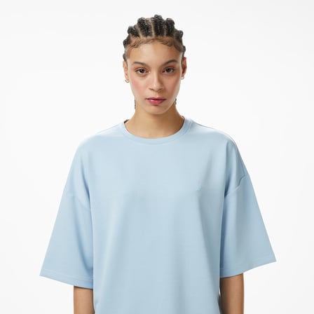 Nautica Kadın Mavi Regular Fit Kısa Kollu T-Shirt