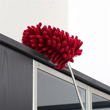 caselka® Teleskopik Mikrofiber Pratik Uzayabilen Toz Alma Fırçası Aparatı