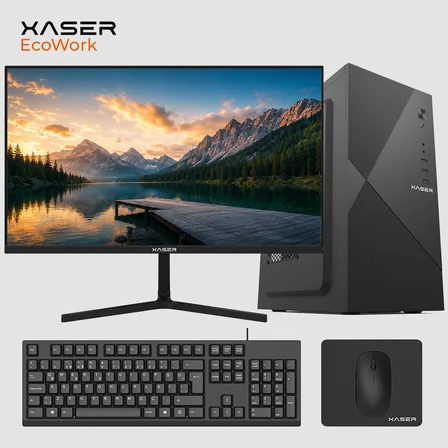 Xaser EcoWork XSR13 i5 6400 8GB Ram 256GB SSD 23,8" Monitörlü Masaüstü Ofis Bilgisayarı
