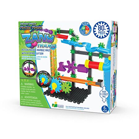 The Learning Journey Zany Trax (80 Parça)