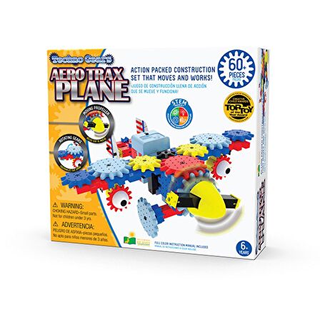The Learning Journey Trax Plane (60 Parça)