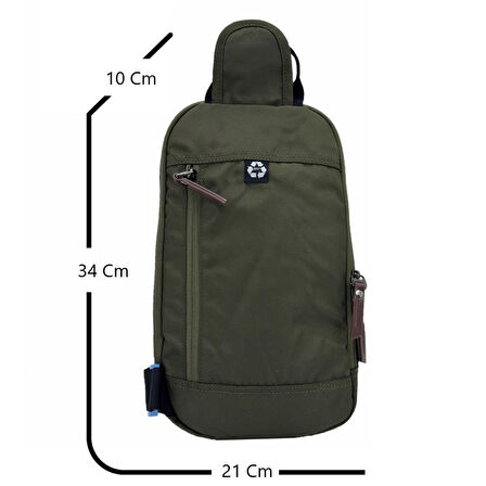 Discovery Slingbag D00720 Çapraz Sırt Çantası Haki