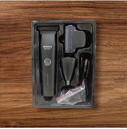  Wison WS-4040 3 In 1 Şarjlı Saç Sakal Tıraş Makinesi