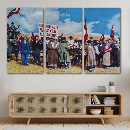 Biz Cumhuriyeti Böyle Kazandık Tablosu-6573