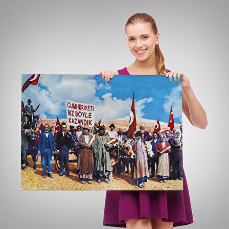 Biz Cumhuriyeti Böyle Kazandık Tablosu-6573