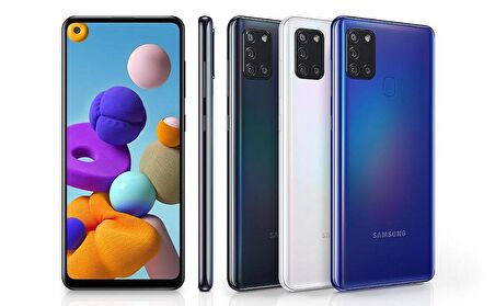 Samsung Galaxy A21S 64 GB LACİVERT YENİLENMİŞ ÜRÜN 