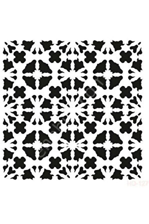Hd127 Home Dekor Stencil 45x45