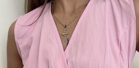 auraboutique Belli Lastikli Bağcıklı Bluz