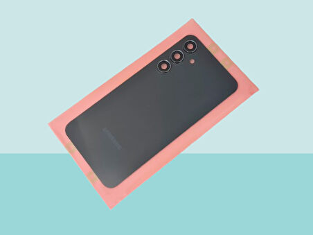 Tkgz - Samsung Galaxy A35 Arka Kapak (Cam Full Lensli) - SİYAH