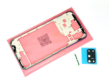 Oppo A52 Uyumlu FULL KASA Arka Kapak Batarya Kapağı - MAVİ