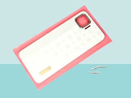 Oppo A73 (2020) Uyumlu FULL KASA Arka Kapak Batarya Kapağı - BEYAZ