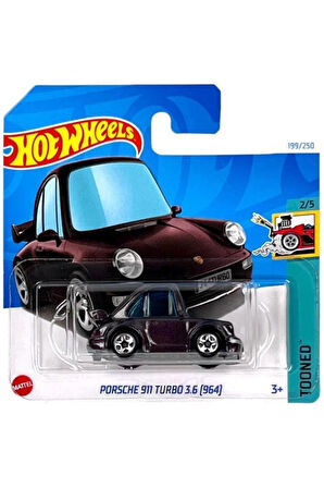 Hot Wheels - Porsche 911 Turbo 3.6 - Tooned - Mor (1/64)