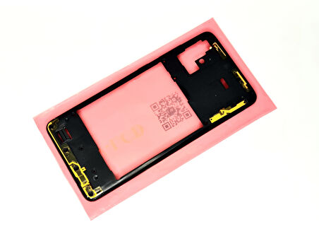 Tkgz Samsung Galaxy A51 (SM-A515) KASA Arka Pil Batarya Kapağı SİYAH