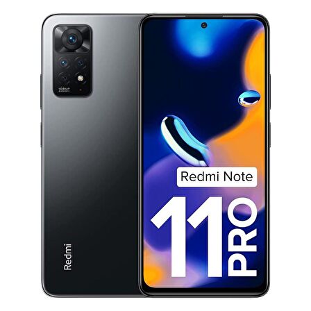 Xiaomi Redmi Note 11 Pro 128 GB/8 GB Ram Siyah Yenilenmiş ÜRÜN (Sıfır Gibi)