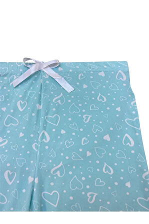 Esnek Lastikli %100 Pamuk Kadın Şort Pijama Altı - Srt1