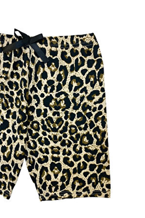 Esnek Lastikli %100 Pamuk Kadın Şort Pijama Altı - Srt1