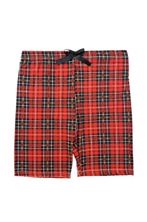 Esnek Lastikli %100 Pamuk Kadın Şort Pijama Altı - Srt1