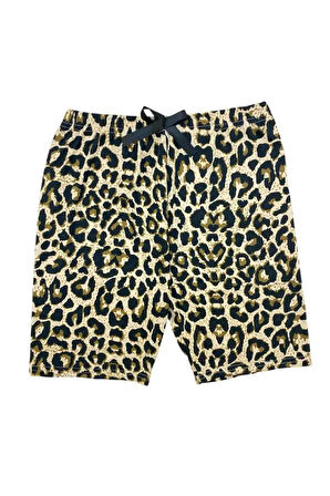 Esnek Lastikli %100 Pamuk Kadın Şort Pijama Altı - Srt1