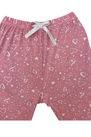 Esnek Lastikli %100 Pamuk Kadın Şort Pijama Altı - Srt1
