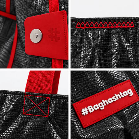 Baghashtag Poly Midi Siyah