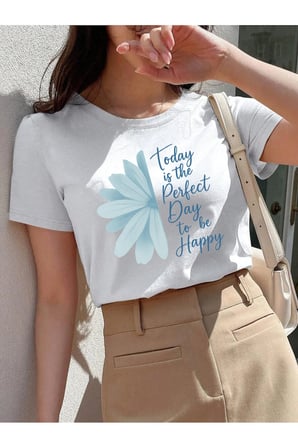 Unisex Love Me More Baskılı Tasarım Tshirt