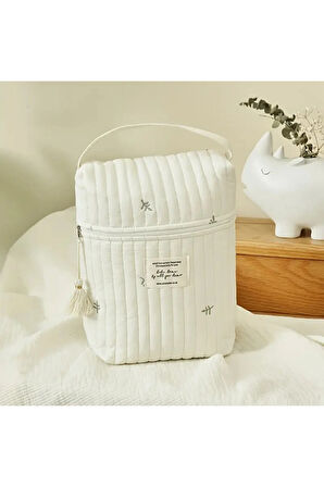 YAPRAK DESENLİ ORGANIZER BEBEK ÇANTASI