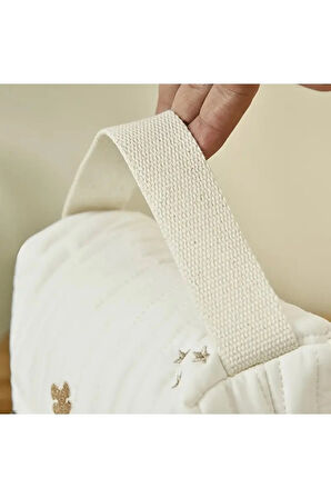 YAPRAK DESENLİ ORGANIZER BEBEK ÇANTASI