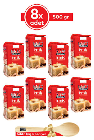 OBA İRMİK 500 GR 8 ADET