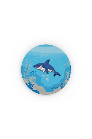 KÖPEKBALIĞI TEMALI KARTON TABAK 8 Lİ