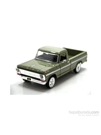 Motormax 1:24 1969 Ford F-100 Pickup -Yeşil Model Araba