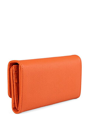 FOXER Alya Hakiki Deri Gold Detaylı Kadın Kartlık ve Cüzdan 