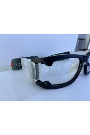 Numaralı Olabilen Sporcu Gözlüğü Mikro Fiber Temizlik Bezi ve Gözlük Temizleme Spreyi Hediyesiyle