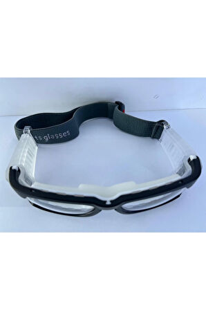 Numaralı Olabilen Sporcu Gözlüğü Mikro Fiber Temizlik Bezi ve Gözlük Temizleme Spreyi Hediyesiyle