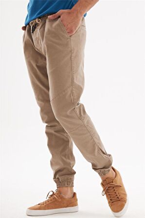 Erkek Camel Jogger Pantolon