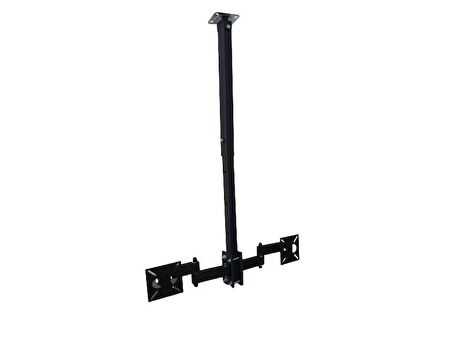 Megatron 17-28'' Çiftli Led Monitör Hareketli Tavan Askı Aparatı