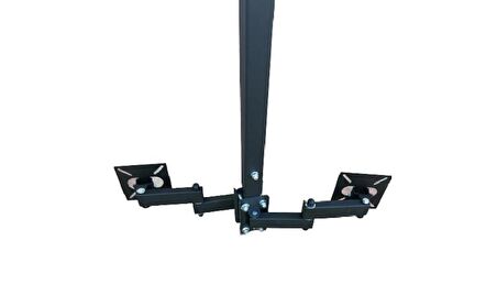 Megatron 17-28'' Çiftli Led Monitör Hareketli Tavan Askı Aparatı