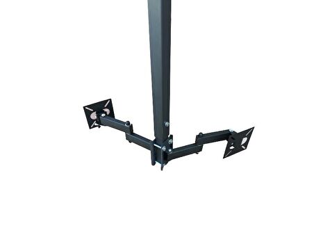 Megatron 17-28'' Çiftli Led Monitör Hareketli Tavan Askı Aparatı