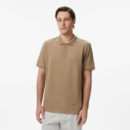 Nautica Erkek Bej Regular Fit Polo Yaka T-Shirt