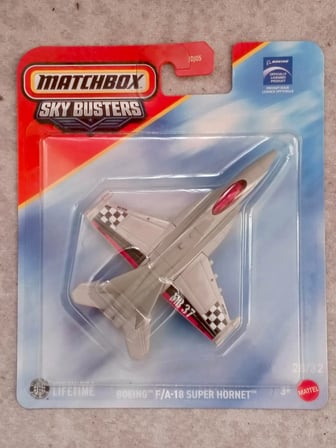 Matchbox 2026 Sky Busters Boeing F/a-18 Super Hornet