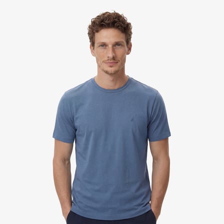 Nautica Erkek Mavi Regular Fit T-Shirt