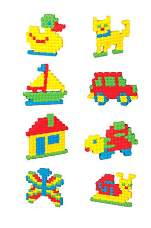 500 Parça Tiktak Lego
