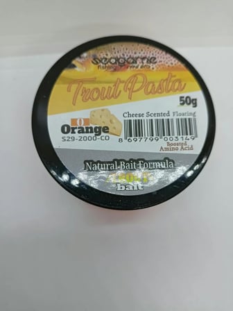 SEAGAME ALABALIK HAMUR YEMİ (PEYNİR AROMALI - TURUNCU RENK)
