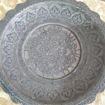 Osmanlı Dönem Bakır Tabak