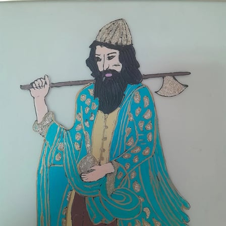 Eski Dönem El Yapımı Resim