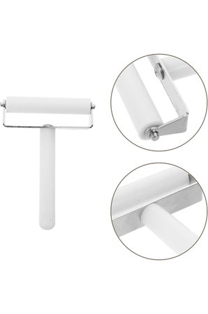 Seam Roller Silikon Uygulama Rulosu Telefon Tablet Ekran Koruyucu Cam Film Yapıştırma Aparatı Duvar Kağıdı ve Yapışkanlı Film İçin