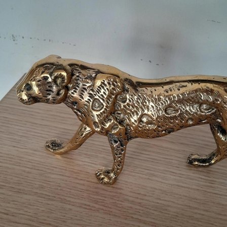 Pirinç Leopar Dekor