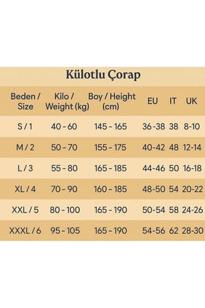 Micro 40 Orta Kalın Mat Kestane Külotlu Çorap - Tarzınla Fark Yarat
